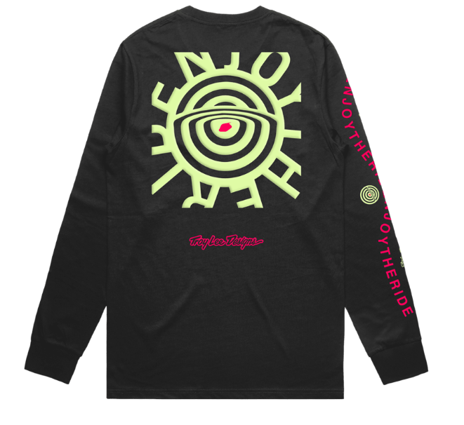 Troy Lee Designs Long Sleeve Tee Enjoy S Carbon