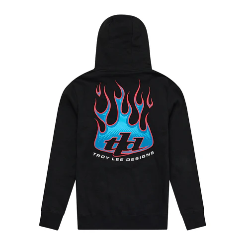 Troy Lee Designs Pullover Hoodie Torched S Black
