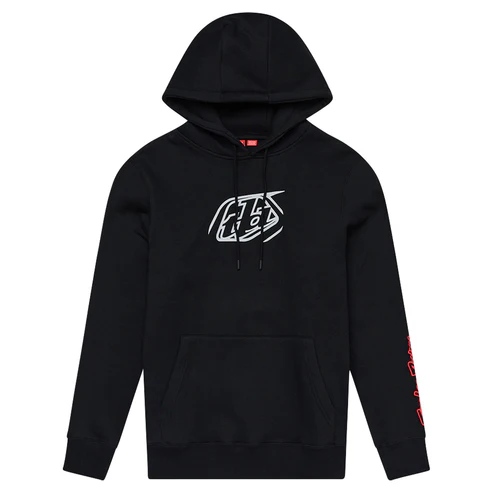 Troy Lee Designs Pullover Hoodie Badge S Black