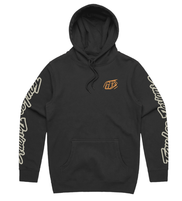 Troy Lee Designs Pullover Hoodie Branded S Carbon