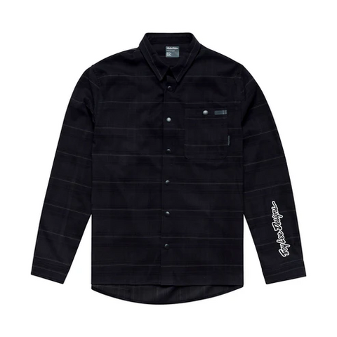 Troy Lee Designs Grind Flannel YD Piaid S Carbon