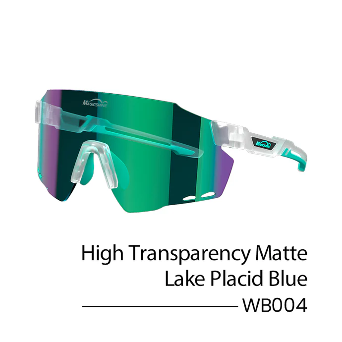 MAGICSHINE Windbreaker Classic Cycling Sunglasses Matte Lake Placid Blue