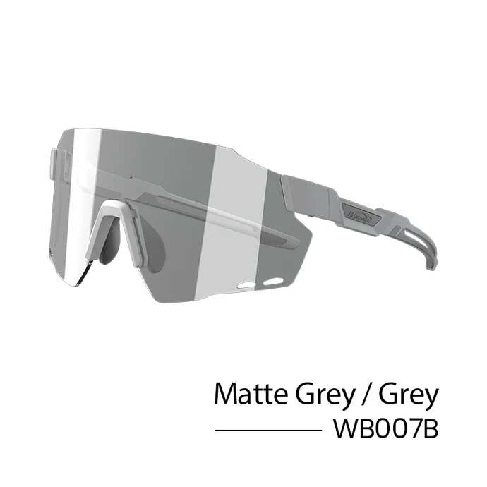 MAGICSHINE Windbreaker Photochromic Cycling Sunglasses Grey