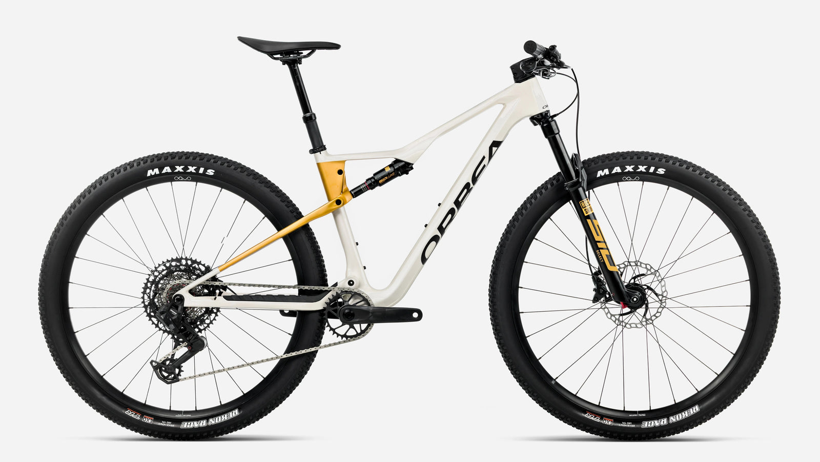 ORBEA OIZ M21 M Ivory White (Gloss) - Bumblebee Yellow (Matt)