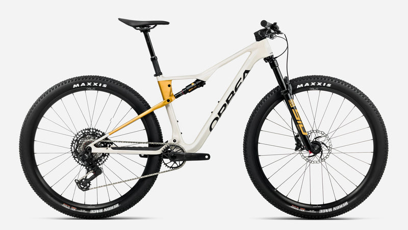 ORBEA OIZ M21 M Ivory White (Gloss) - Bumblebee Yellow (Matt)