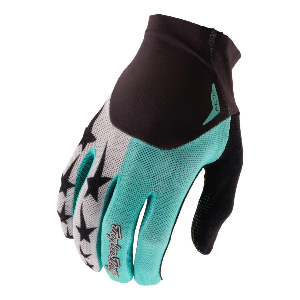 Troy Lee Designs Ace Glove Yo Moto Real Teal L