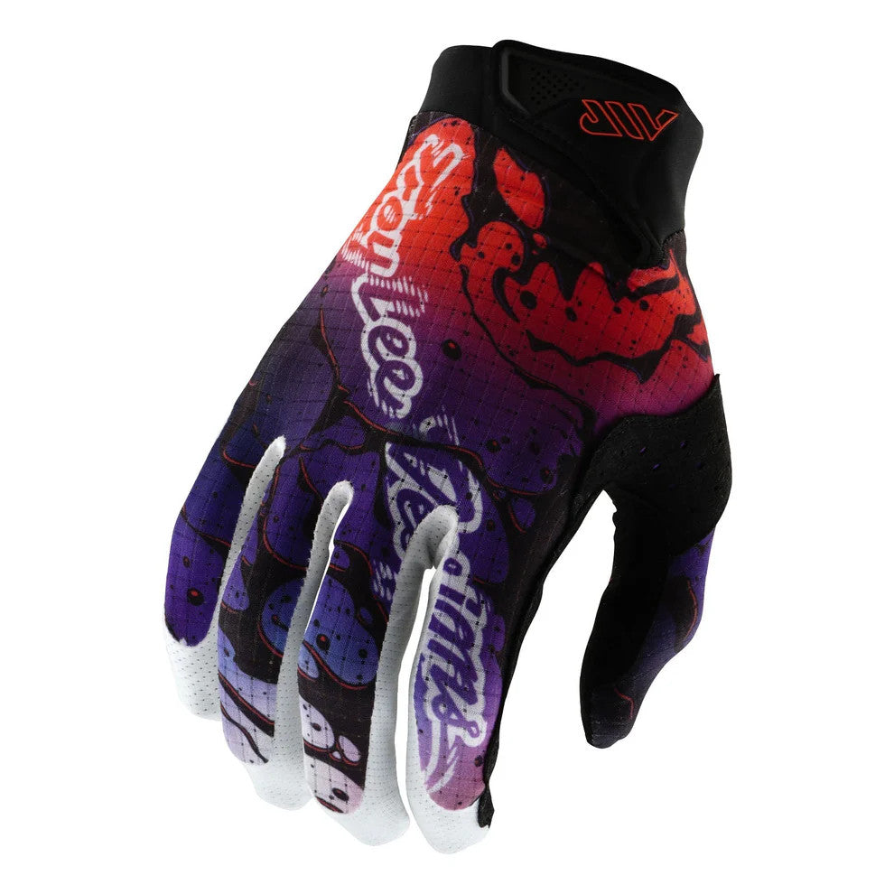 Troy Lee Designs Air Glove Drip Black / Purple XL