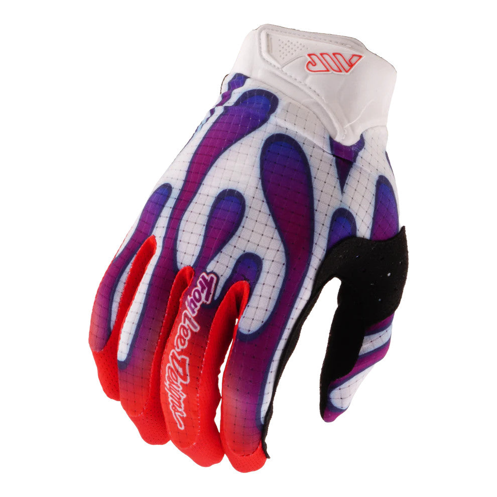 Troy Lee Designs Air Glove Overspray White / Violet XL