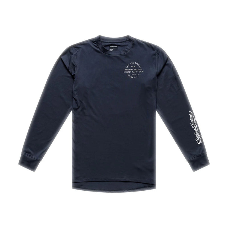 Troy Lee Designs Ruckus Ride Long Sleeve Tee Pressed Carbon L