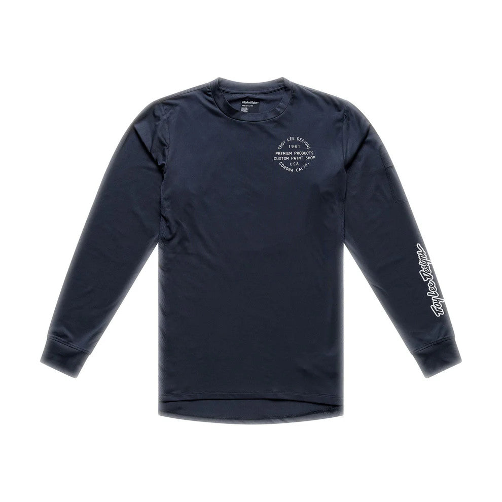 Troy Lee Designs Ruckus Ride Long Sleeve Tee Pressed Carbon XL