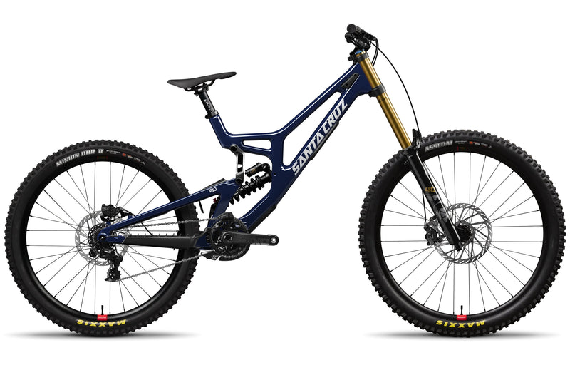 SANTA CRUZ V10 8 CC X01 MX MD Gloss Liquid Blue