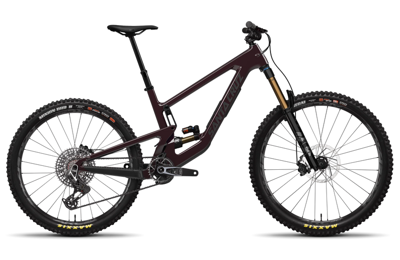 SANTA CRUZ NOMAD 6 CC X0 AXS MX Gloss Stormbringer Purple XL