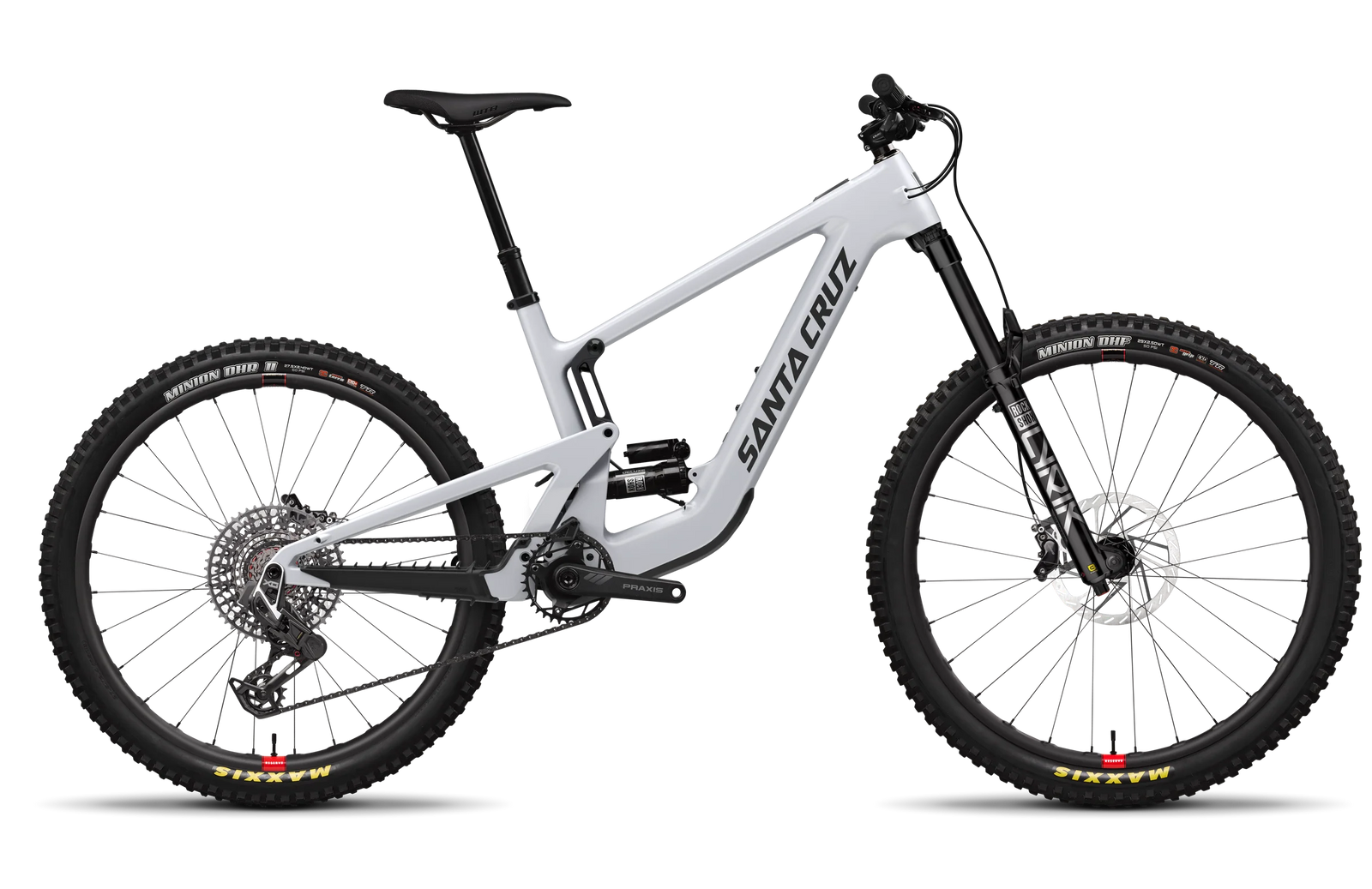 SANTA CRUZ HECKLER SL CC X0 AXS RSV Matte Silver S