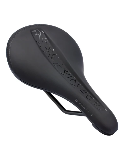 Peaty's Monarch Saddle - 4130 Rail / Nylon Base - Black