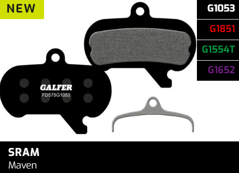 GALFER BIKE FD575G1851 ADVANCED Brake Pad