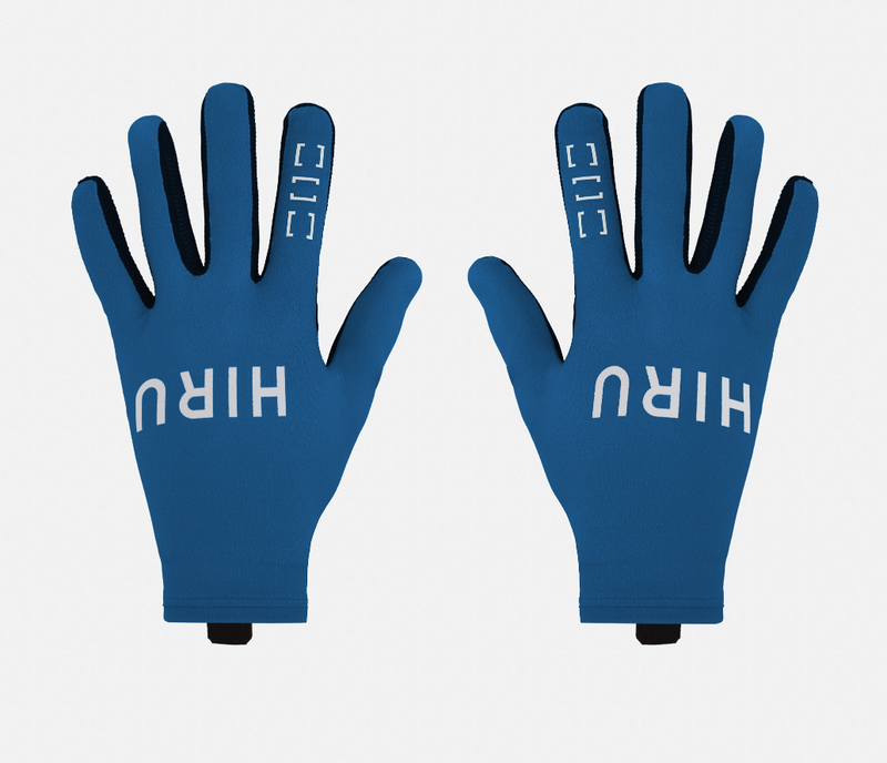 HIRU MTB Long Gloves M Blue