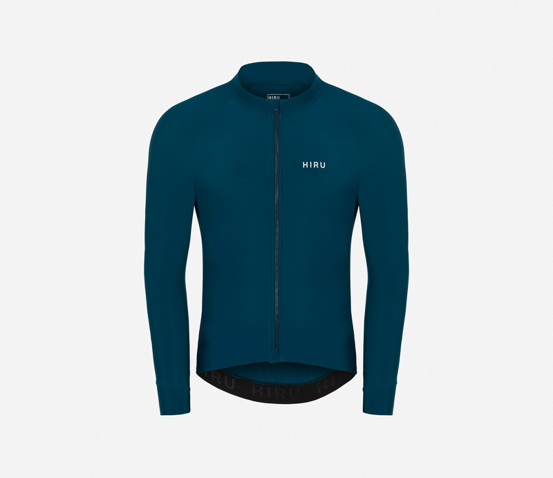 HIRU M CORE Thermal LS Jerseys L Blue Oil