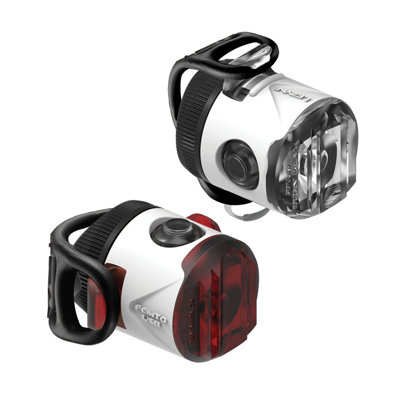 LEZYNE LED FEMTO USB PAIR - WHITE Bike Light