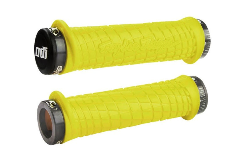 ODI Troy Lee Designs Lock On Yellow Grips