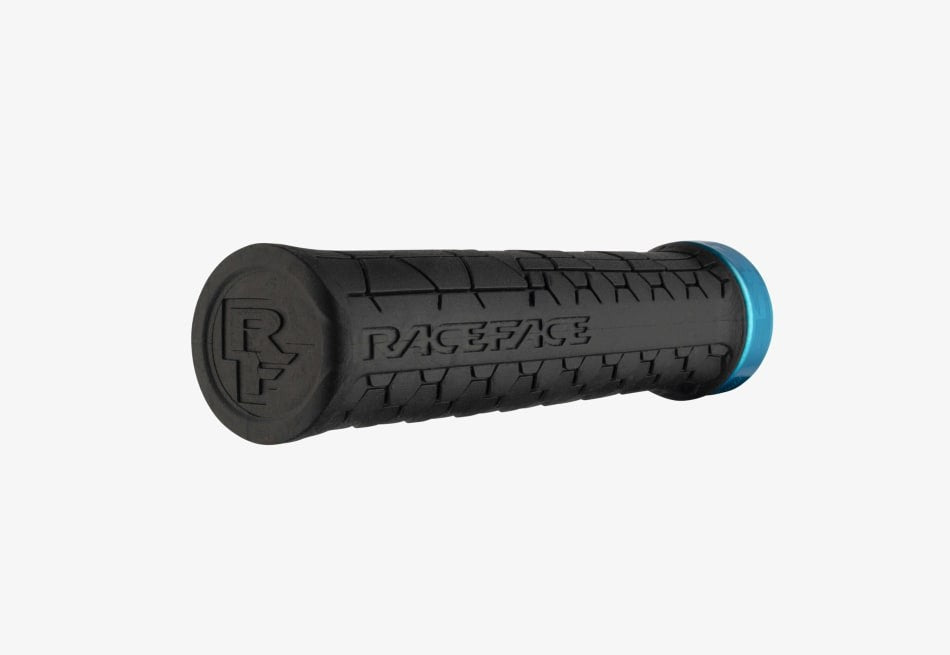 RACE FACE GETTA GRIP 30MM BLACK TURQUOISE