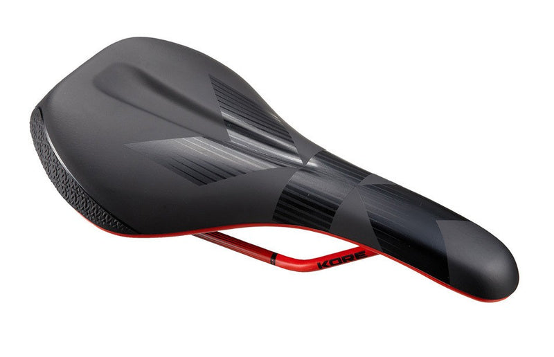 FUSE II SADDLE BLACK-RED