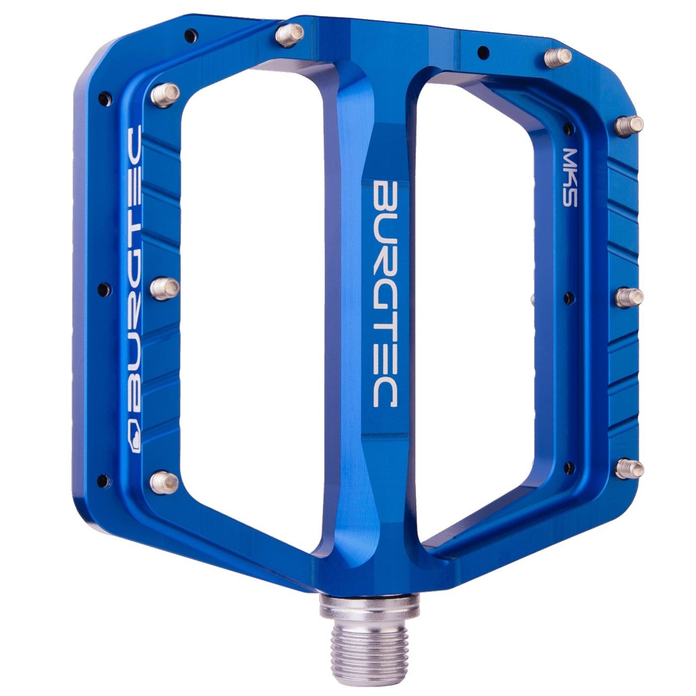 BURGTEC Penthouse Flat MK5 Pedals Deep Blue Steel