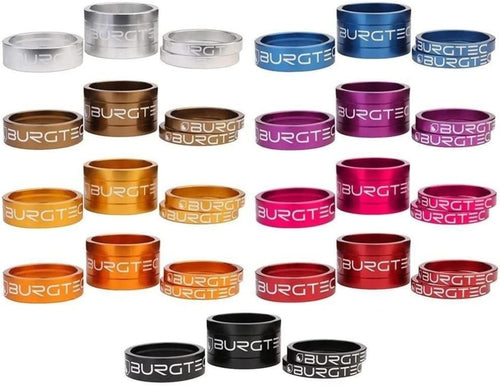 BURGTEC Stem Spacers - Race Red