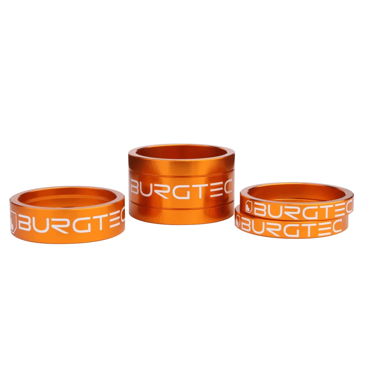 BURGTEC Stem Spacers - Iron Bro Orange