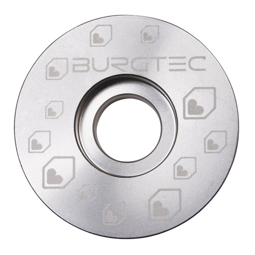 BURGTEC Top Cap - Rhodium Silver