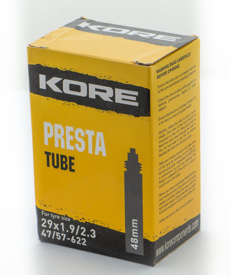 KORE PRESTA 29 X 1.9/2.3 TUBE 48mm VALVE