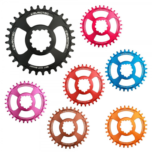 BURGTEC GXP Boost 3mm Offset Thick Thin Chainring Burgtec Black 32T