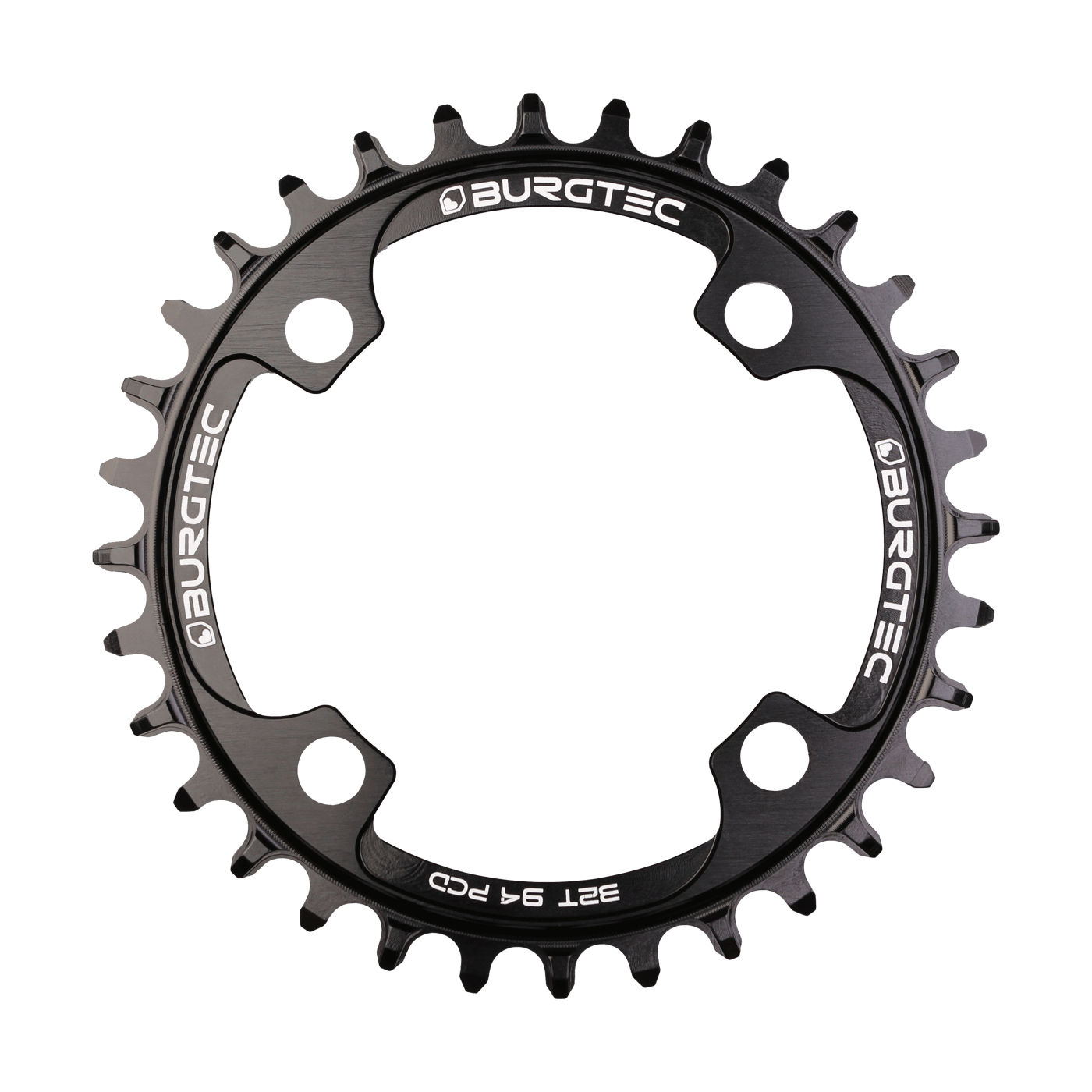BURGTEC 94mm BCD Thick Thin Chainring - 34T