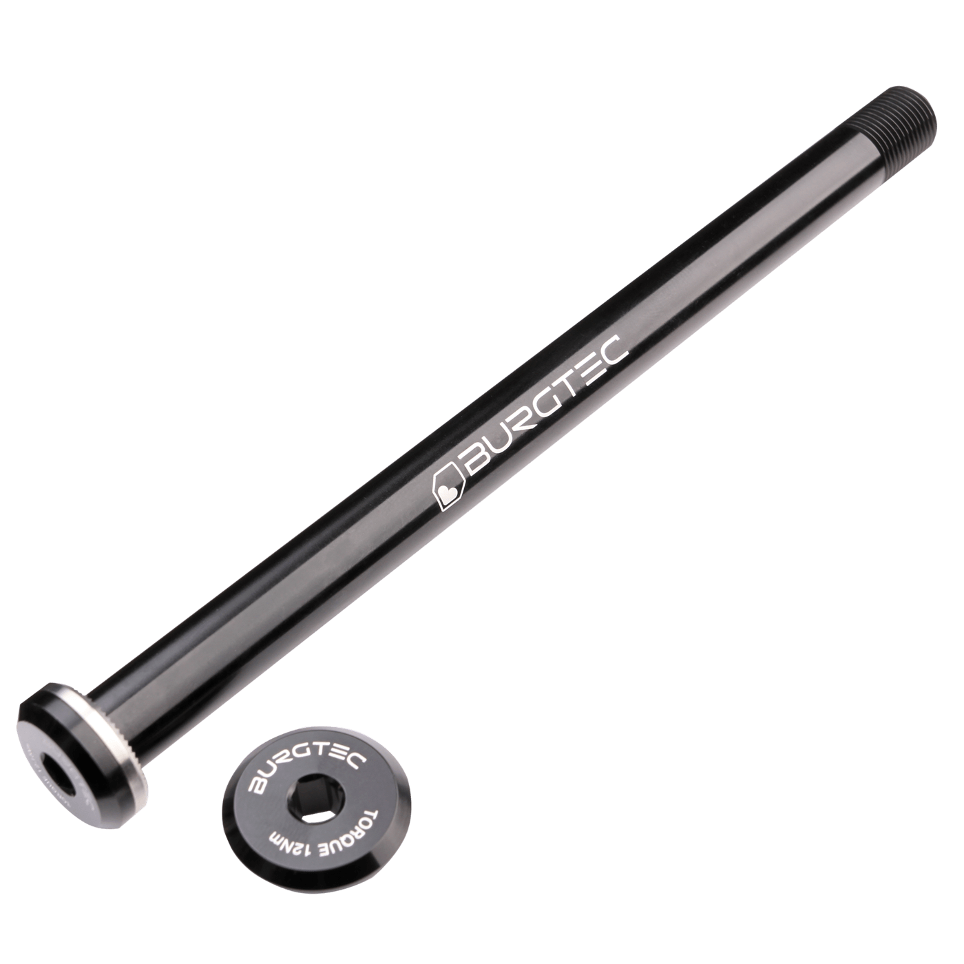 BURGTEC Santa Cruz 168.5mm Rear Axle - Burgtec Black