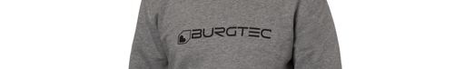 BURGTEC Grey Logo Sweater L