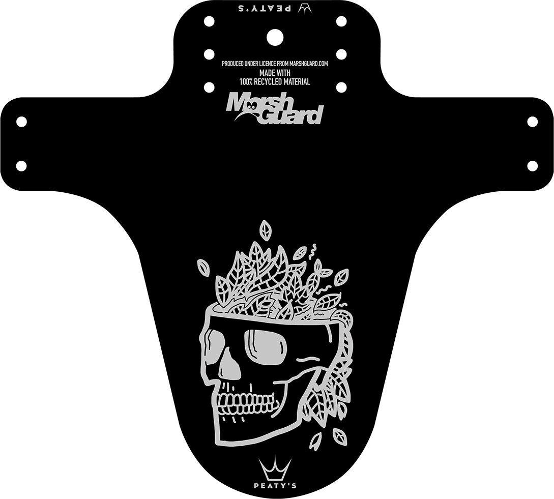 Peaty's x Marsh Guard - Chrome Skull (LoamFomo) Mudguard