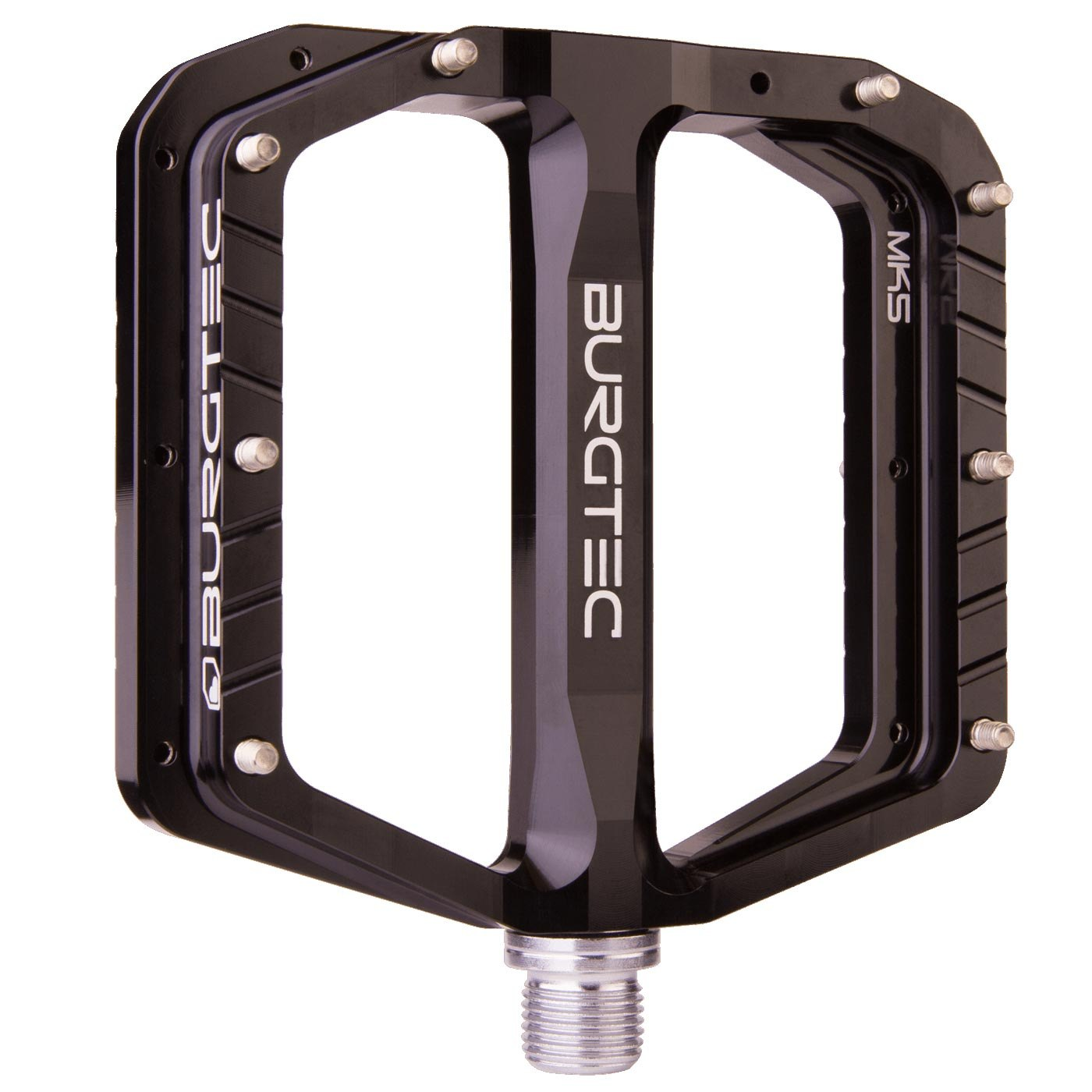 BURGTEC Penthouse Flat MK5 Pedals Burgtec Black Steel