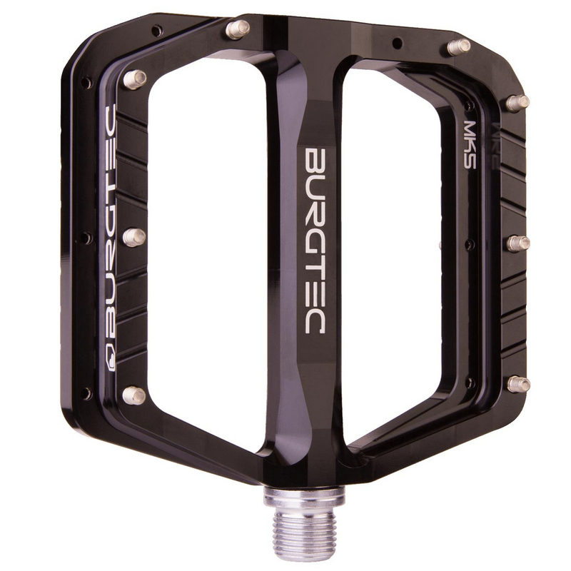 BURGTEC Penthouse Flat MK5 Pedals Burgtec Black Steel