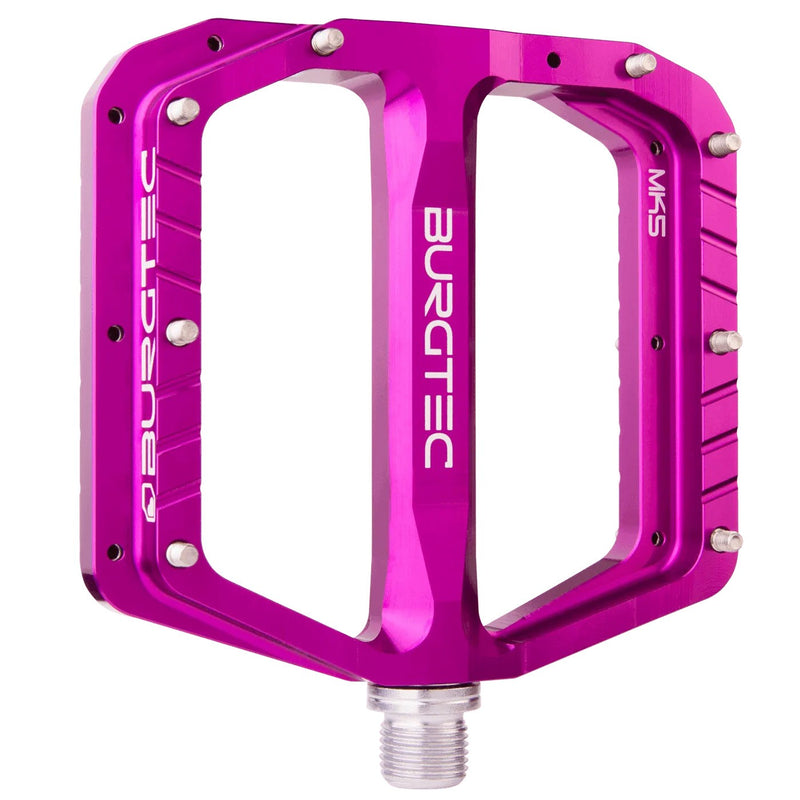 BURGTEC Penthouse Flat MK5 Pedals Purple Rain Steel