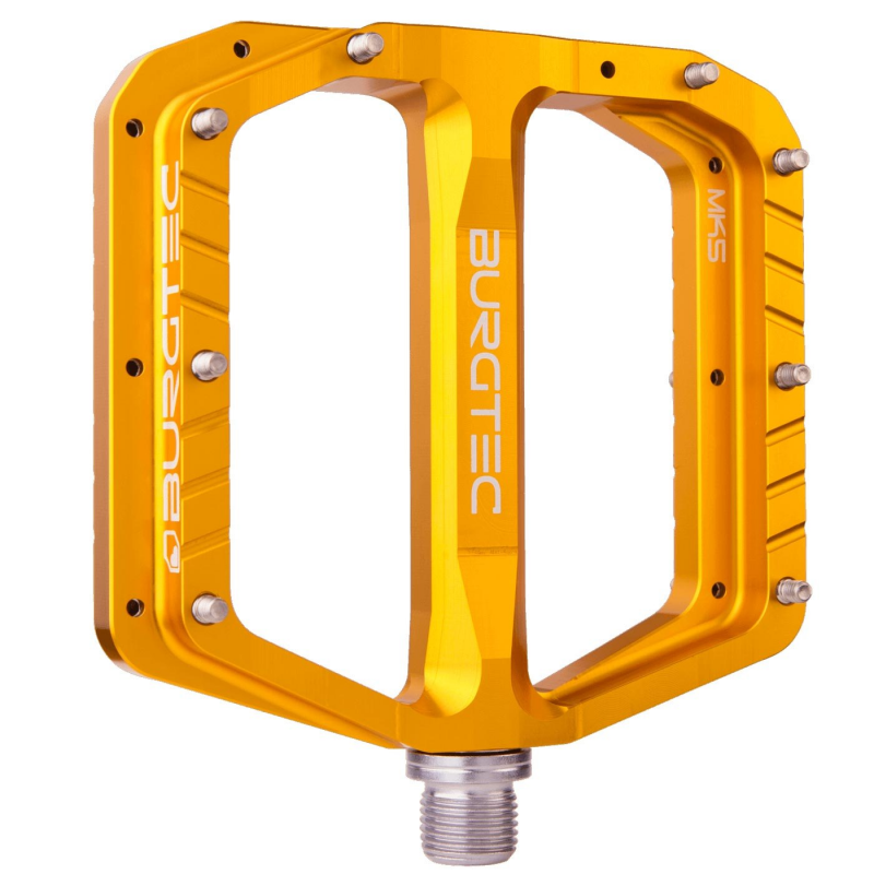 BURGTEC Penthouse Flat MK5 Pedals Burgtec Bullion Steel