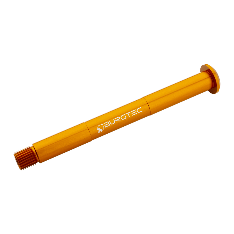 BURGTEC Fox 15x110mm Boost Fork Axle Iron Bro Orange Pre 2021