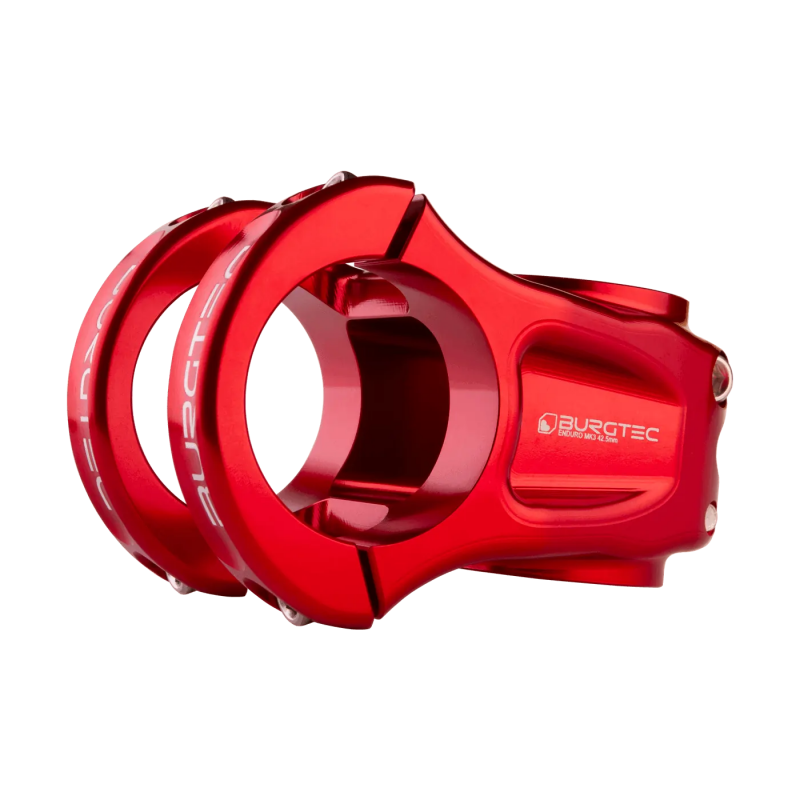 BURGTEC Enduro MK3 Stem Race Red 35mm 42.5mm
