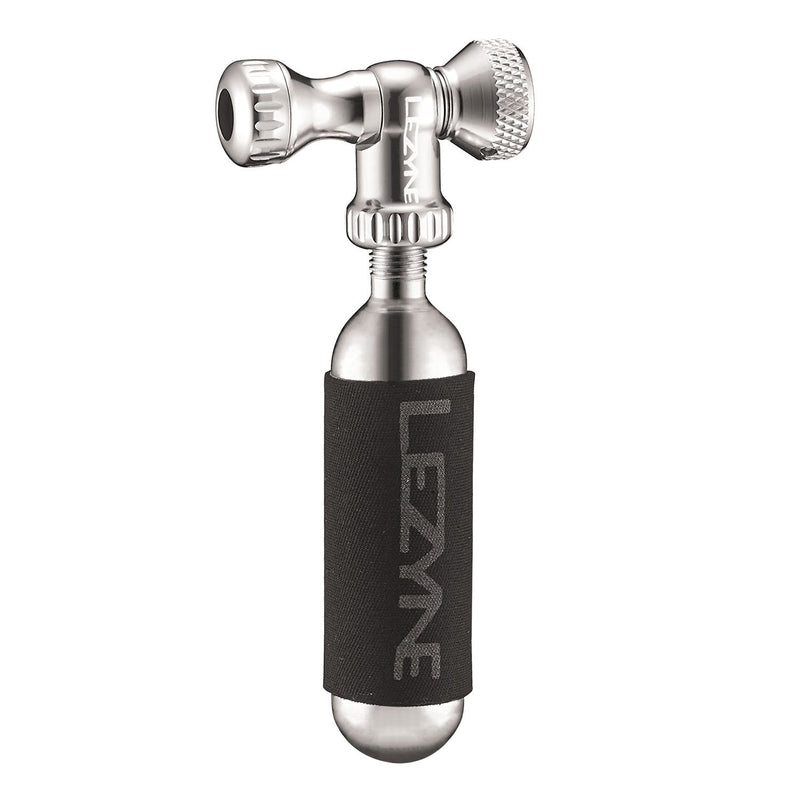 LEZYNE CONTROL DRIVE CO2 SILVER GLOSS INCL 1 X 16g CARTRIDGE