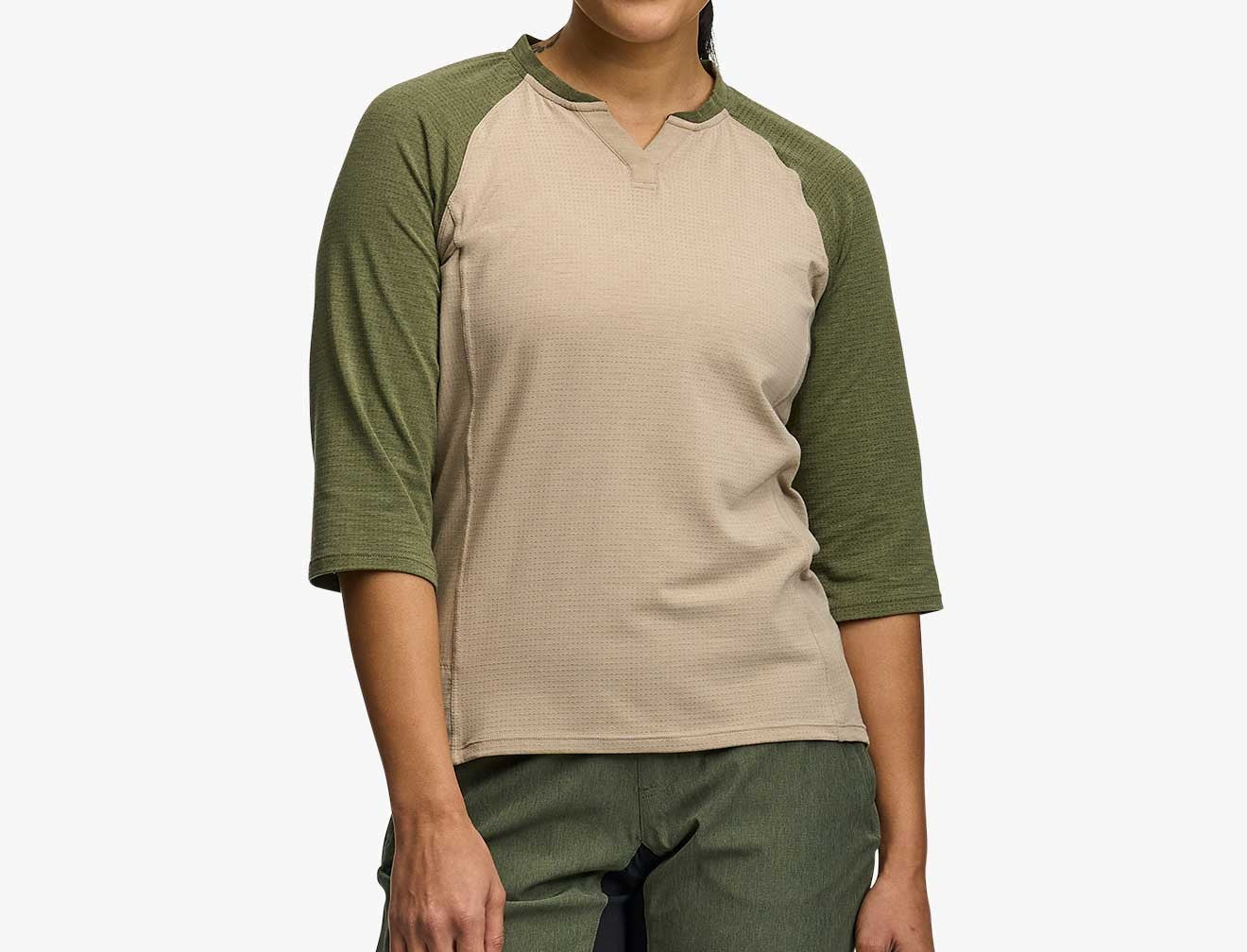 RACE FACE Traverse 3/4 DRI-RELEASE Jersey Sand M