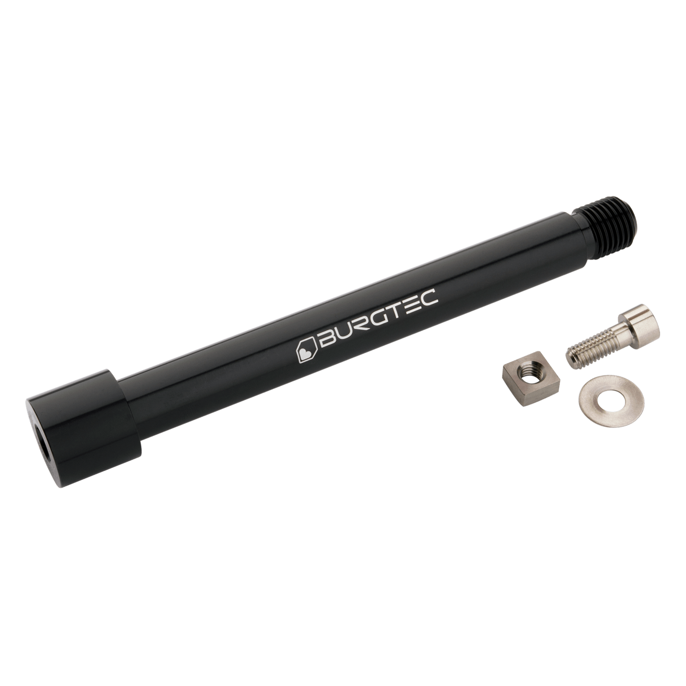 BURGTEC Fox 15x110mm Boost Fork Axle - Burgtec Black 2021+