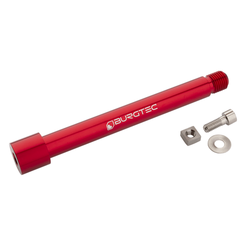 BURGTEC Fox 15x110mm Boost Fork Axle - Race Red 2021+