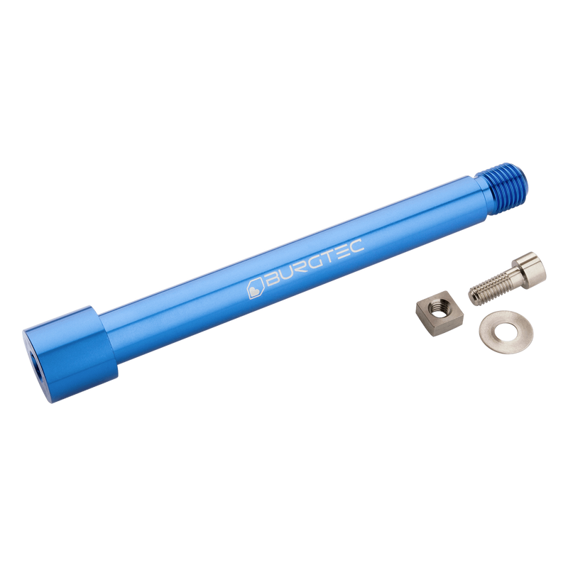 BURGTEC Fox 15x110mm Boost Fork Axle - Deep Blue 2021+