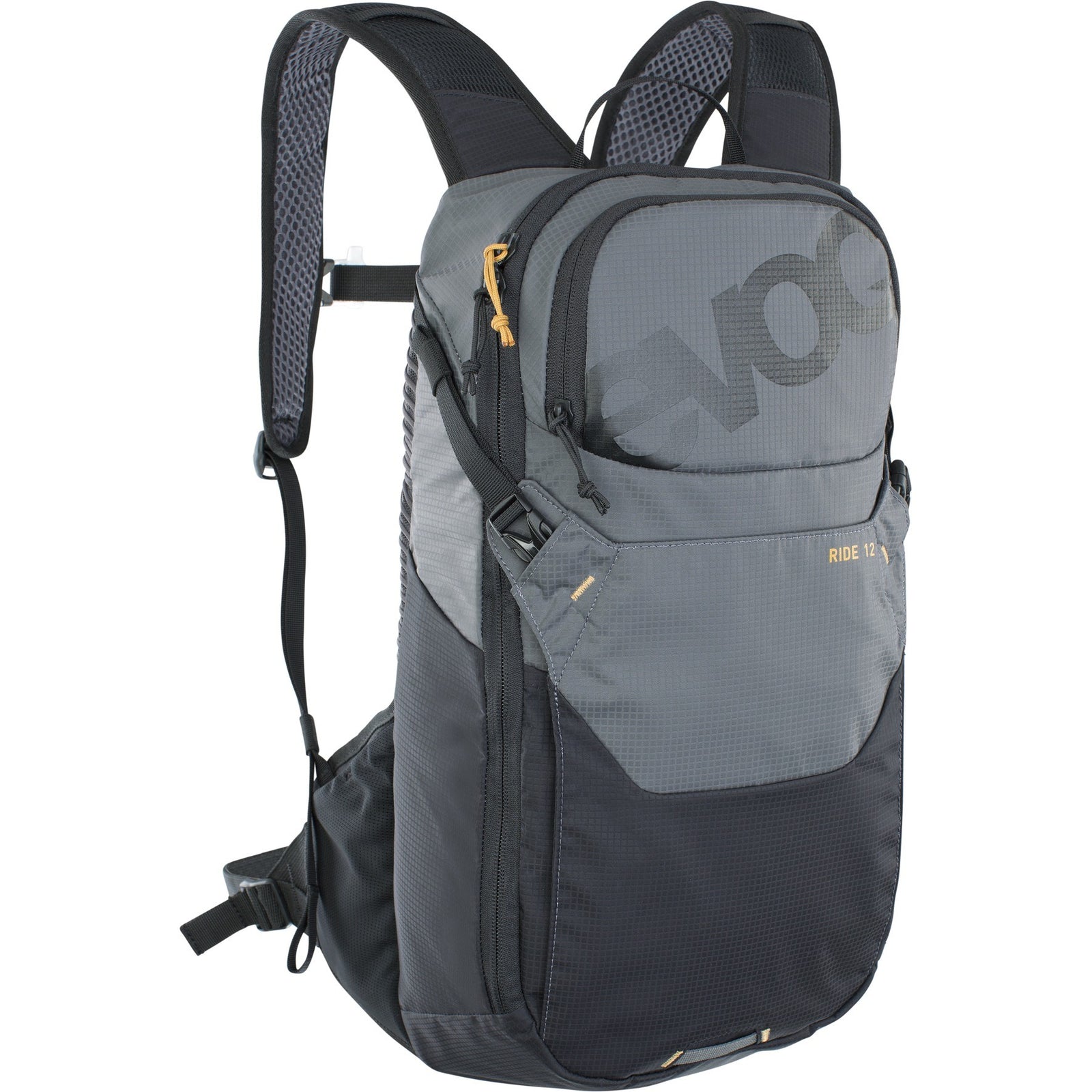 EVOC RIDE 12L CARBON GREY - BLACK BACKPACK