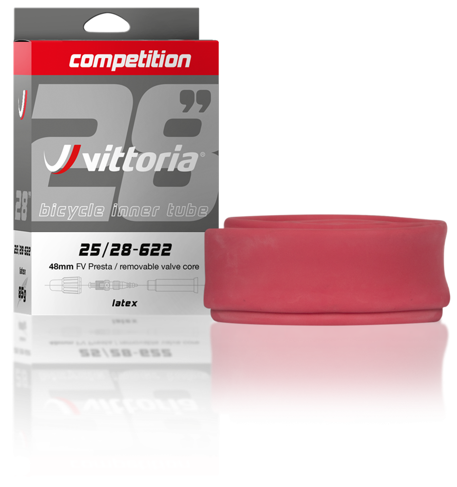 VITTORIA Competition Latex 25/28-622 FV presta RVC 48mm Tube