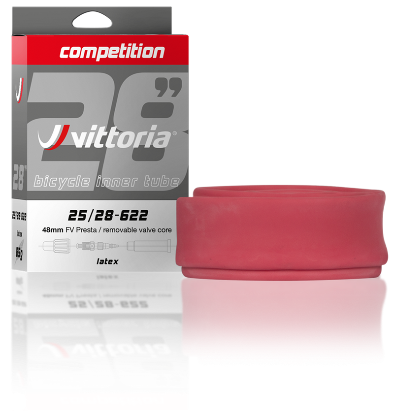 VITTORIA Competition Latex 25/28-622 FV presta RVC 48mm Tube