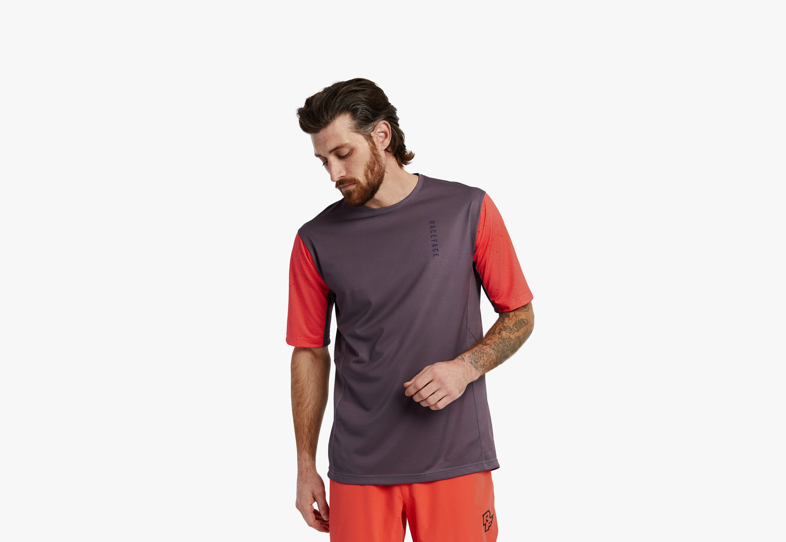 RACE FACE Indy Short Sleeve Jersey Coral XL